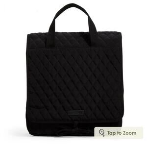 NWT Vera Bradley Grand Hanging Organizer Black Cosmetics Toiletry Travel Bag